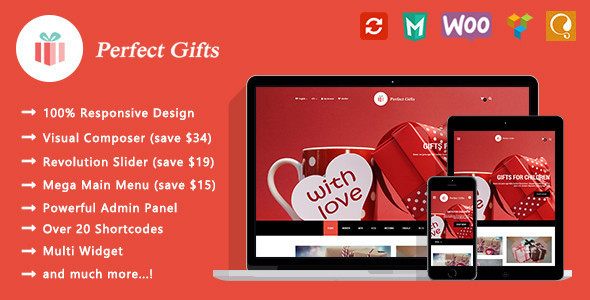 Gifts Shop Preview Wordpress Theme - Rating, Reviews, Preview, Demo & Download