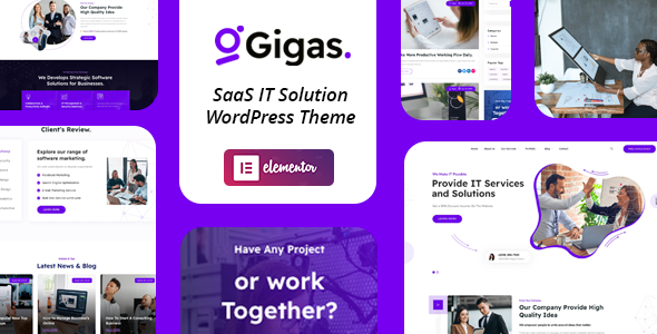 Gigas Preview Wordpress Theme - Rating, Reviews, Preview, Demo & Download