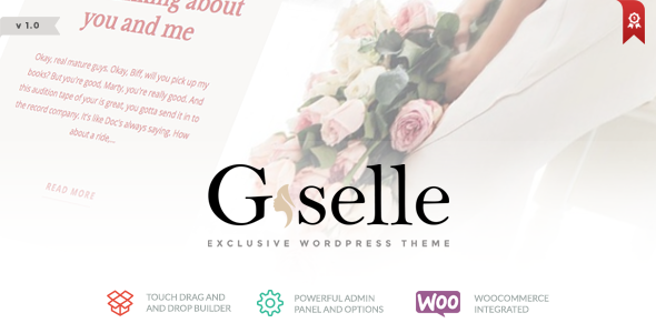 Giselle Preview Wordpress Theme - Rating, Reviews, Preview, Demo & Download