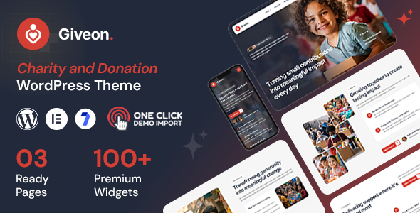Giveon Preview Wordpress Theme - Rating, Reviews, Preview, Demo & Download