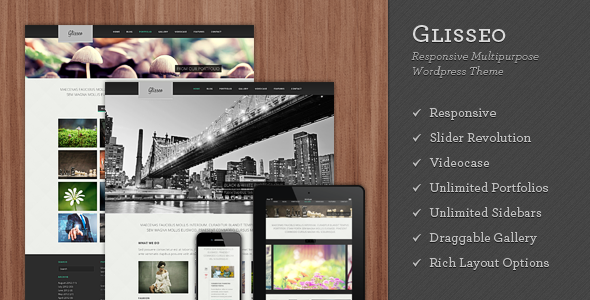 Glisseo Preview Wordpress Theme - Rating, Reviews, Preview, Demo & Download