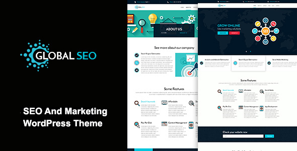 GLOBAL SEO Preview Wordpress Theme - Rating, Reviews, Preview, Demo & Download