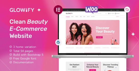 Glowify Preview Wordpress Theme - Rating, Reviews, Preview, Demo & Download