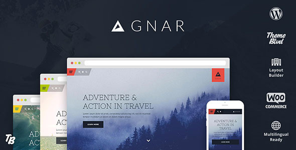 Gnar Preview Wordpress Theme - Rating, Reviews, Preview, Demo & Download