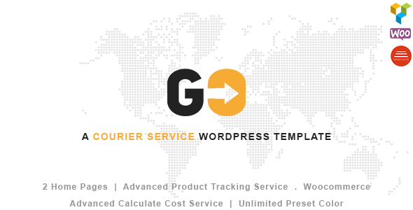 GO Courier Preview Wordpress Theme - Rating, Reviews, Preview, Demo & Download