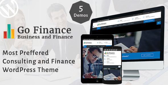 Go Finance Preview Wordpress Theme - Rating, Reviews, Preview, Demo & Download