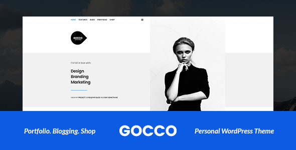 Gocco Preview Wordpress Theme - Rating, Reviews, Preview, Demo & Download