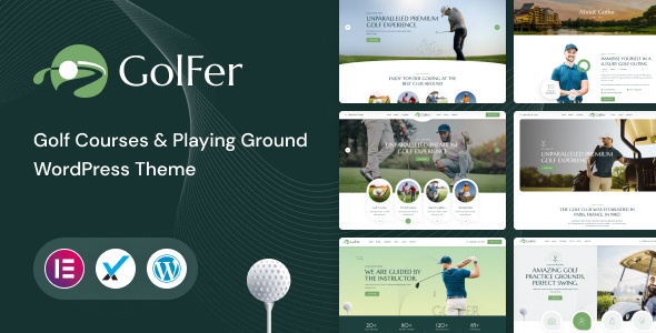 Golfer Preview Wordpress Theme - Rating, Reviews, Preview, Demo & Download