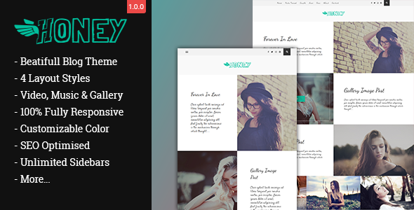 Gon Honey Preview Wordpress Theme - Rating, Reviews, Preview, Demo & Download