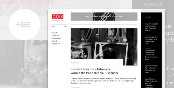 Good Preview Wordpress Theme - Rating, Reviews, Preview, Demo & Download
