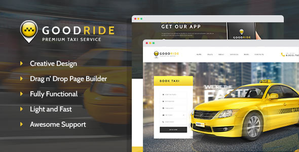 Good Ride Preview Wordpress Theme - Rating, Reviews, Preview, Demo & Download