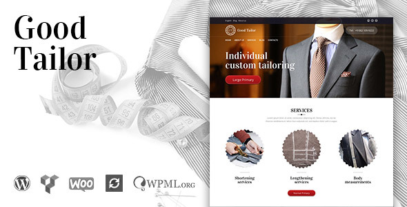 Good Tailor Preview Wordpress Theme - Rating, Reviews, Preview, Demo & Download