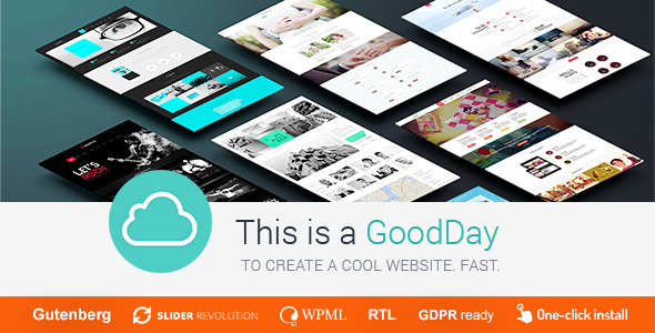 GoodDay Preview Wordpress Theme - Rating, Reviews, Preview, Demo & Download