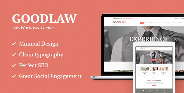 GoodLaw Preview Wordpress Theme - Rating, Reviews, Preview, Demo & Download