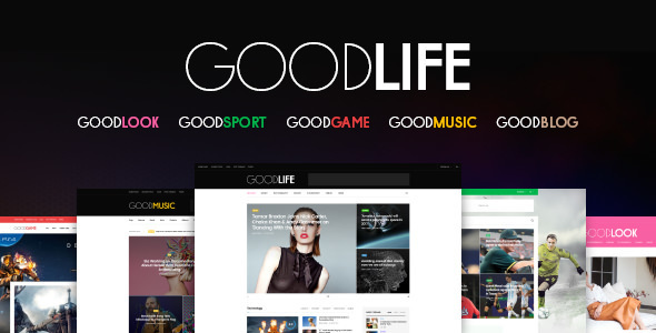 GoodLife Preview Wordpress Theme - Rating, Reviews, Preview, Demo & Download