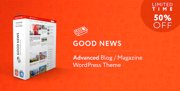 GoodNews Preview Wordpress Theme - Rating, Reviews, Preview, Demo & Download