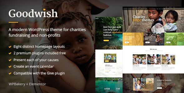 Goodwish Preview Wordpress Theme - Rating, Reviews, Preview, Demo & Download