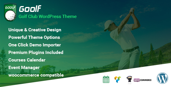Goolf Preview Wordpress Theme - Rating, Reviews, Preview, Demo & Download