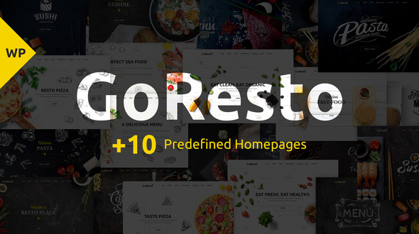 GoResto Preview Wordpress Theme - Rating, Reviews, Preview, Demo & Download