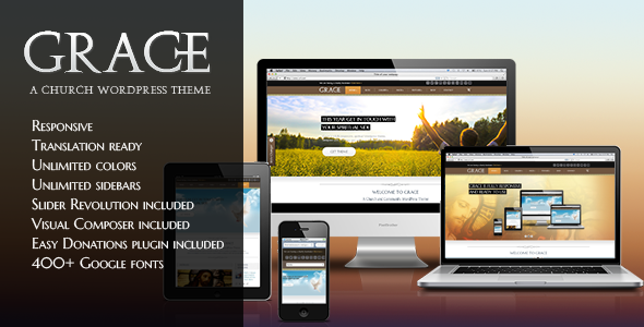Grace Preview Wordpress Theme - Rating, Reviews, Preview, Demo & Download