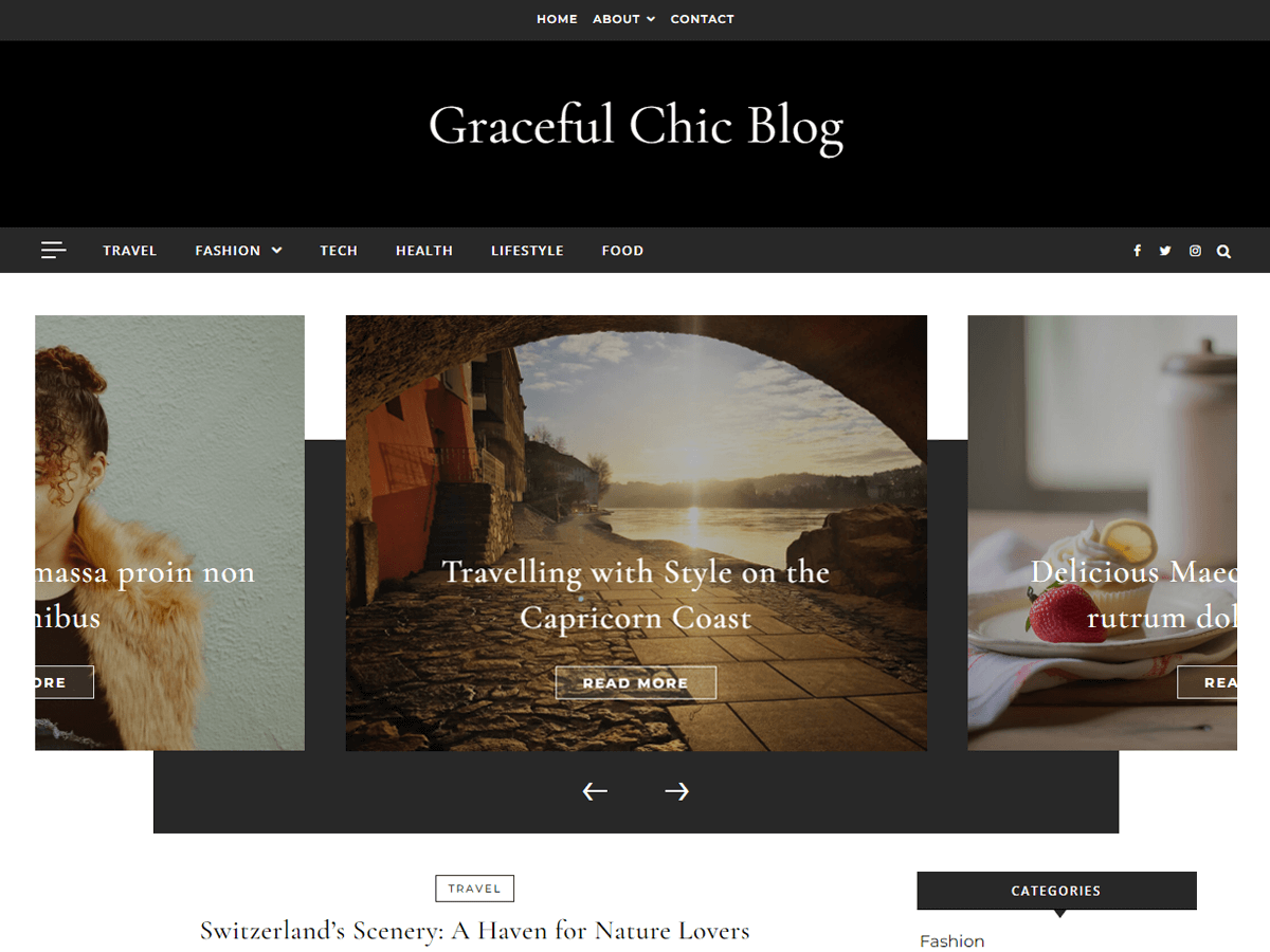 Graceful Chic Preview Wordpress Theme - Rating, Reviews, Preview, Demo & Download