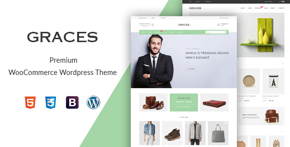 Graces Preview Wordpress Theme - Rating, Reviews, Preview, Demo & Download