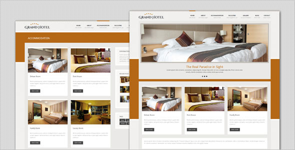 Grand Hotel Preview Wordpress Theme - Rating, Reviews, Preview, Demo & Download