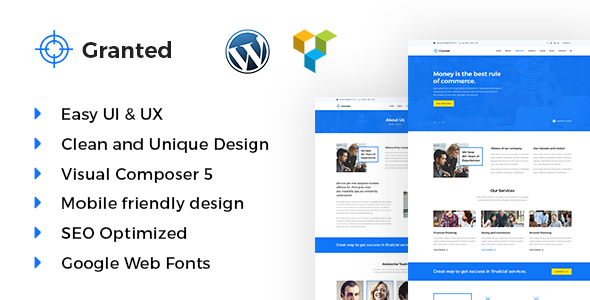 Granted Preview Wordpress Theme - Rating, Reviews, Preview, Demo & Download