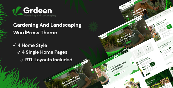 Grdeen Preview Wordpress Theme - Rating, Reviews, Preview, Demo & Download