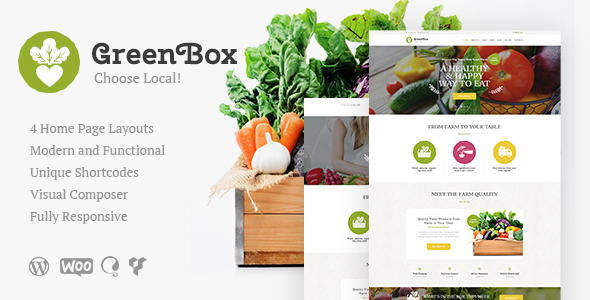 Green Box Preview Wordpress Theme - Rating, Reviews, Preview, Demo & Download