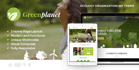 Green Planet Preview Wordpress Theme - Rating, Reviews, Preview, Demo & Download