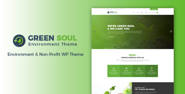 Green Soul Preview Wordpress Theme - Rating, Reviews, Preview, Demo & Download