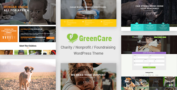 GreenCare Preview Wordpress Theme - Rating, Reviews, Preview, Demo & Download