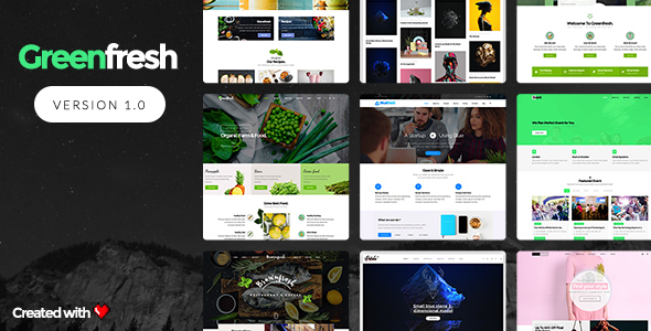 GreenFresh Preview Wordpress Theme - Rating, Reviews, Preview, Demo & Download