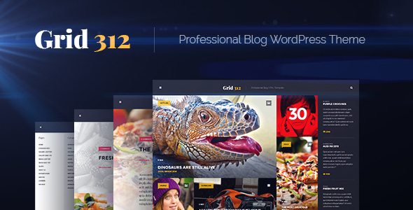 Grid312 Preview Wordpress Theme - Rating, Reviews, Preview, Demo & Download