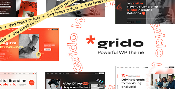 Grido Preview Wordpress Theme - Rating, Reviews, Preview, Demo & Download