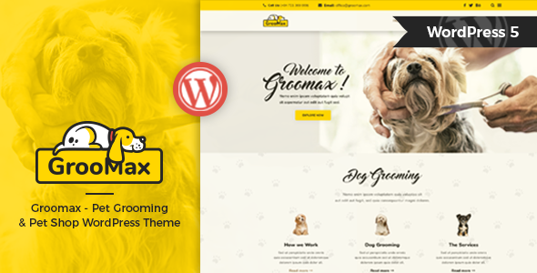 Groomax Preview Wordpress Theme - Rating, Reviews, Preview, Demo & Download