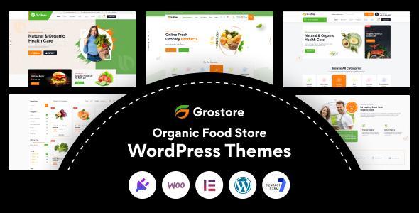 Grostore Preview Wordpress Theme - Rating, Reviews, Preview, Demo & Download