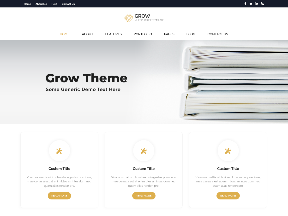 Grow EMagazine Preview Wordpress Theme - Rating, Reviews, Preview, Demo & Download