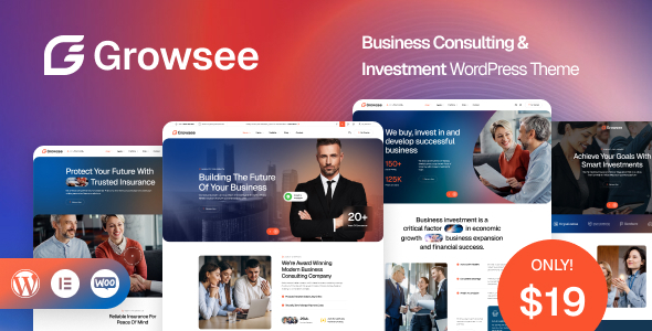 Growsee Preview Wordpress Theme - Rating, Reviews, Preview, Demo & Download