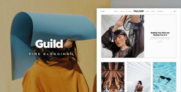 Guild Preview Wordpress Theme - Rating, Reviews, Preview, Demo & Download