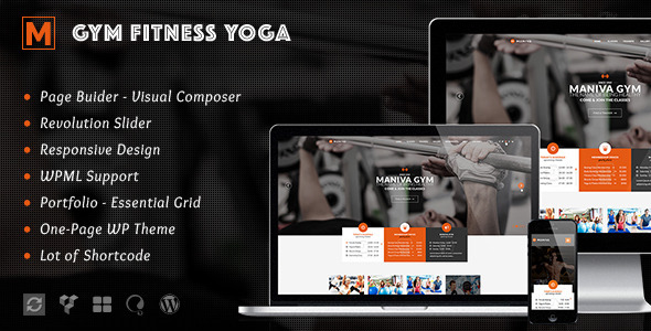 Gym Fitness Preview Wordpress Theme - Rating, Reviews, Preview, Demo & Download