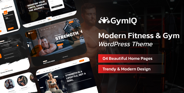 Gymiq Preview Wordpress Theme - Rating, Reviews, Preview, Demo & Download