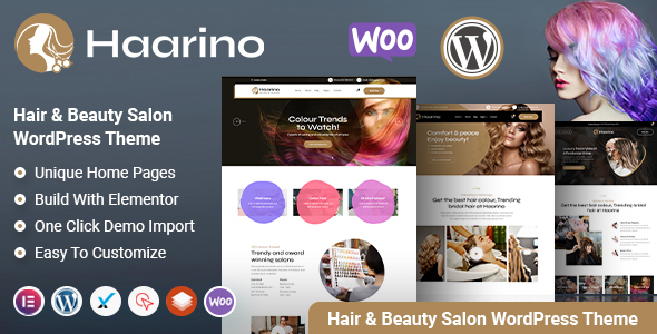 Haarino Preview Wordpress Theme - Rating, Reviews, Preview, Demo & Download