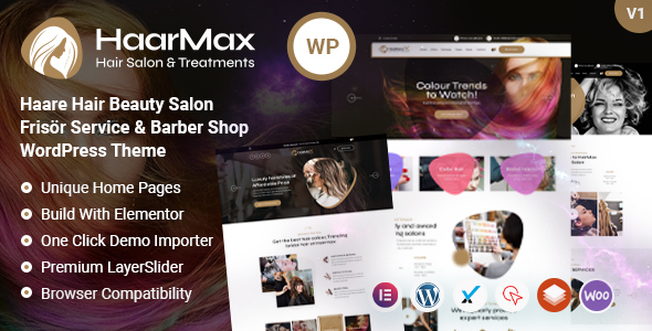 HaarMax Preview Wordpress Theme - Rating, Reviews, Preview, Demo & Download