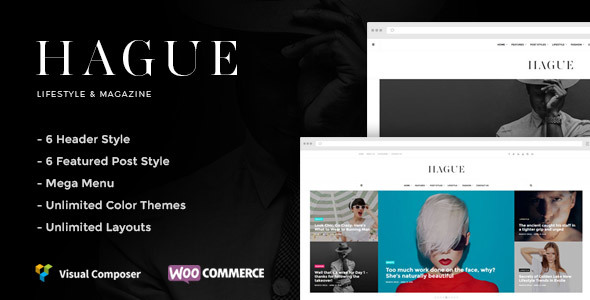 Hague Preview Wordpress Theme - Rating, Reviews, Preview, Demo & Download