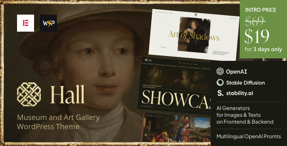 Hall Preview Wordpress Theme - Rating, Reviews, Preview, Demo & Download