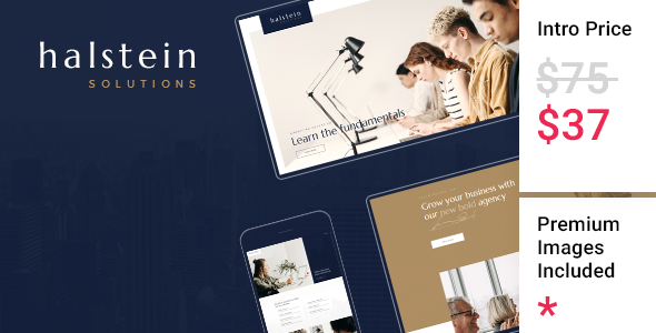 Halstein Preview Wordpress Theme - Rating, Reviews, Preview, Demo & Download