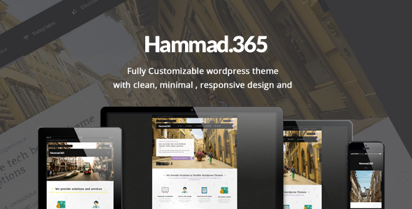 Hammad Preview Wordpress Theme - Rating, Reviews, Preview, Demo & Download