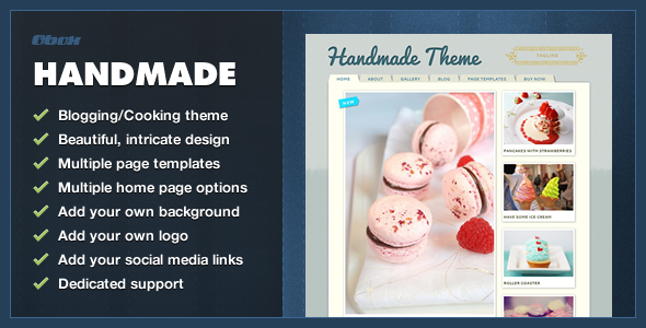 Handmade Preview Wordpress Theme - Rating, Reviews, Preview, Demo & Download